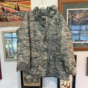 NWOT ORC US Army Improved ACU Rainsuit Wet Weather Rain Jacket Size Mens Medium